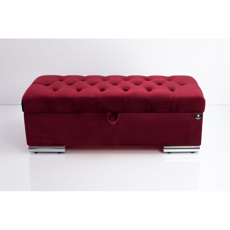 Tufted Storage Bench